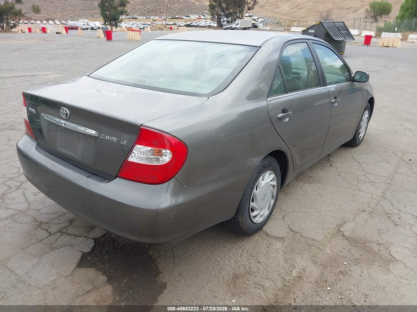 2003 Toyota Camry VIN JTDBE32K630184679 IAAI salvage auction — NORMAL WEAR, Clear - Dealer Only (California), sold $525 on 2026-07-28 (photo 4)