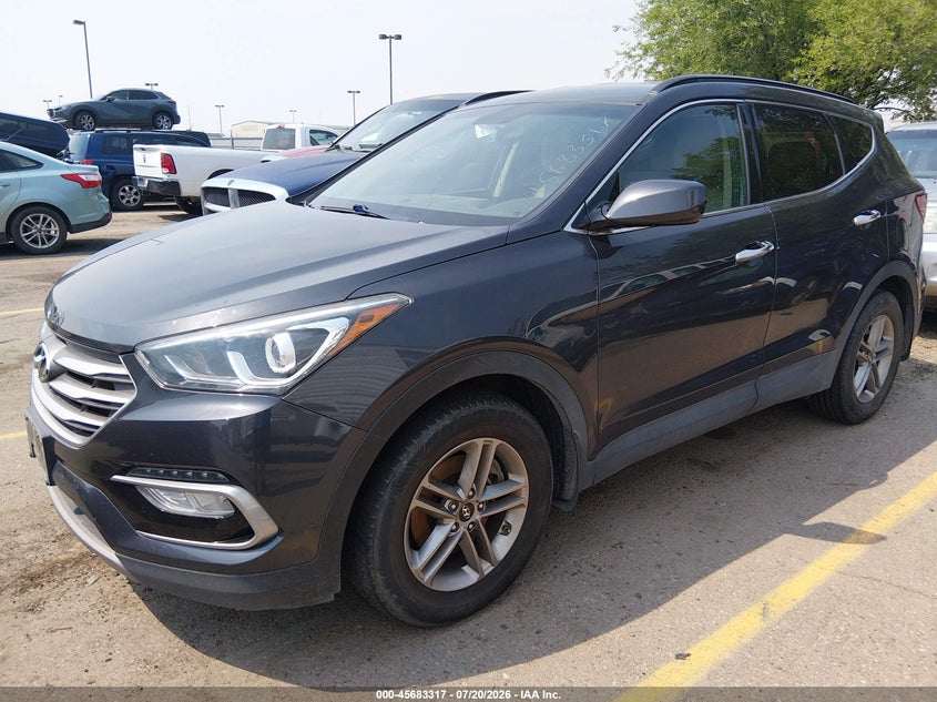 2017 Hyundai Santa fe VIN 5XYZUDLB6HG494192 IAAI salvage auction — NORMAL WEAR, Clear (Idaho), sold $150 on 2026-07-31 (photo 2)