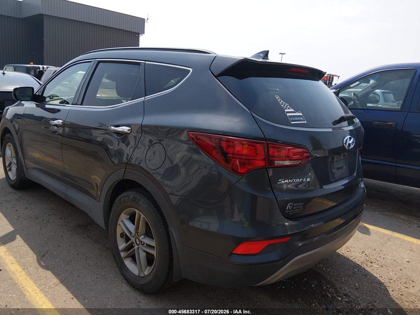2017 Hyundai Santa fe VIN 5XYZUDLB6HG494192 IAAI salvage auction — NORMAL WEAR, Clear (Idaho), sold $150 on 2026-07-31 (photo 3)