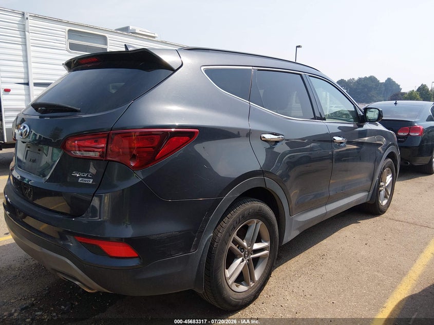 2017 Hyundai Santa fe VIN 5XYZUDLB6HG494192 IAAI salvage auction — NORMAL WEAR, Clear (Idaho), sold $150 on 2026-07-31 (photo 4)