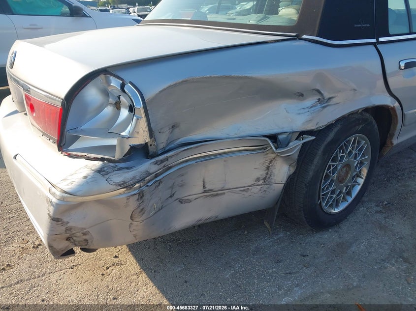 2001 Mercury Grand marquis VIN 2MEFM74WX1X660067 IAAI salvage auction — REAR END, Junk Bill Of Sale Mv2459 (Wisconsin), sold $275 on 2026-08-02 (photo 6)