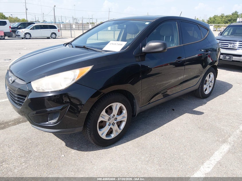 2012 Hyundai Tucson VIN KM8JT3AB2CU404231 IAAI salvage auction — REAR END, Salvage (Louisiana), sold $875 on 2026-07-31 (photo 2)
