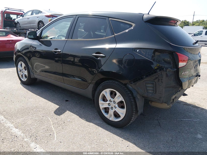 2012 Hyundai Tucson VIN KM8JT3AB2CU404231 IAAI salvage auction — REAR END, Salvage (Louisiana), sold $875 on 2026-07-31 (photo 3)