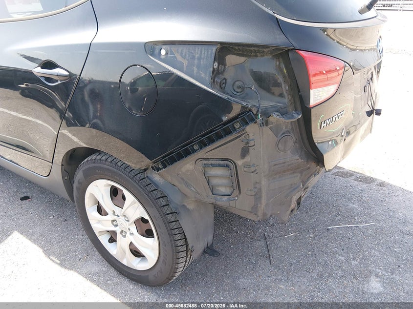 2012 Hyundai Tucson VIN KM8JT3AB2CU404231 IAAI salvage auction — REAR END, Salvage (Louisiana), sold $875 on 2026-07-31 (photo 6)