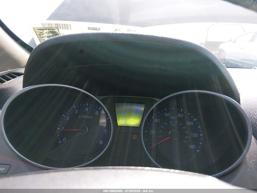 2012 Hyundai Tucson VIN KM8JT3AB2CU404231 IAAI salvage auction — REAR END, Salvage (Louisiana), sold $875 on 2026-07-31 (photo 7)