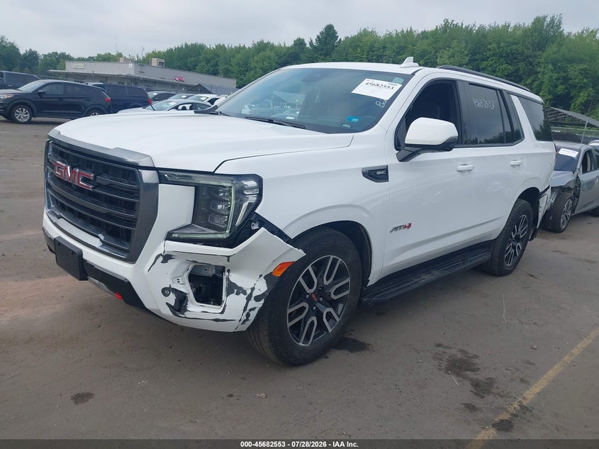 2024 Gmc Yukon VIN 1GKS2CKD3RR411927 IAAI salvage auction — FRONT & REAR, Salvage (Connecticut), sold $22,500 on 2026-08-01 (photo 2)