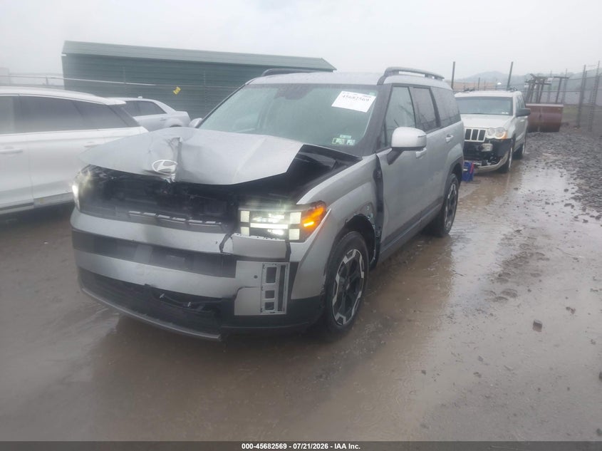 2025 Hyundai Santa fe VIN 5NMP2DGL8SH142373 IAAI salvage auction — FRONT END, Wait Title, sold $8,700 on 2026-08-23 (photo 2)