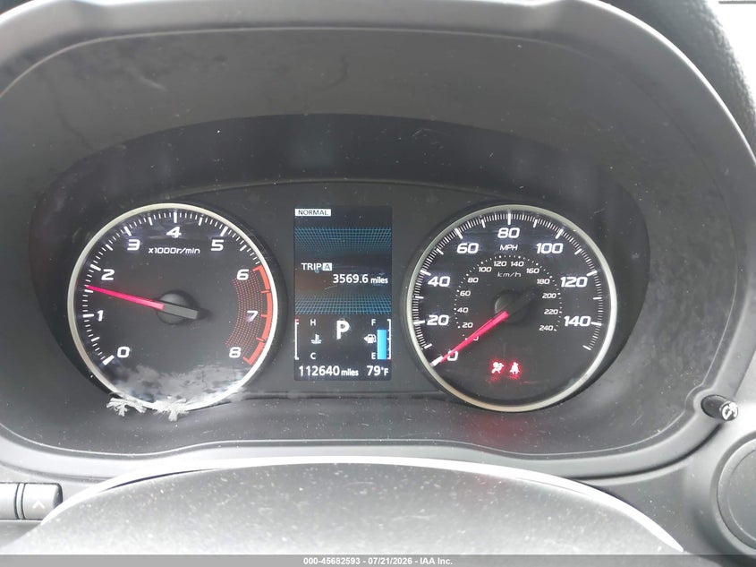 2022 Mitsubishi Eclipse cross VIN JA4ATUAA7NZ052653 IAAI salvage auction — FRONT END, Salvage Title, sold $4,300 on 2026-09-03 (photo 7)