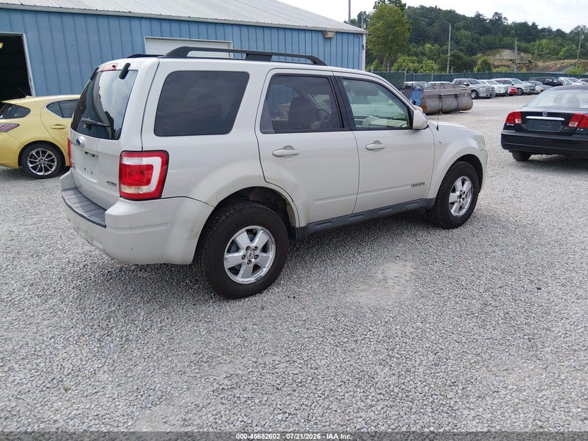 2008 Ford Escape VIN 1FMCU94118KD91308 IAAI salvage auction — NORMAL WEAR, Original (Kentucky), sold $675 on 2026-09-07 (photo 4)