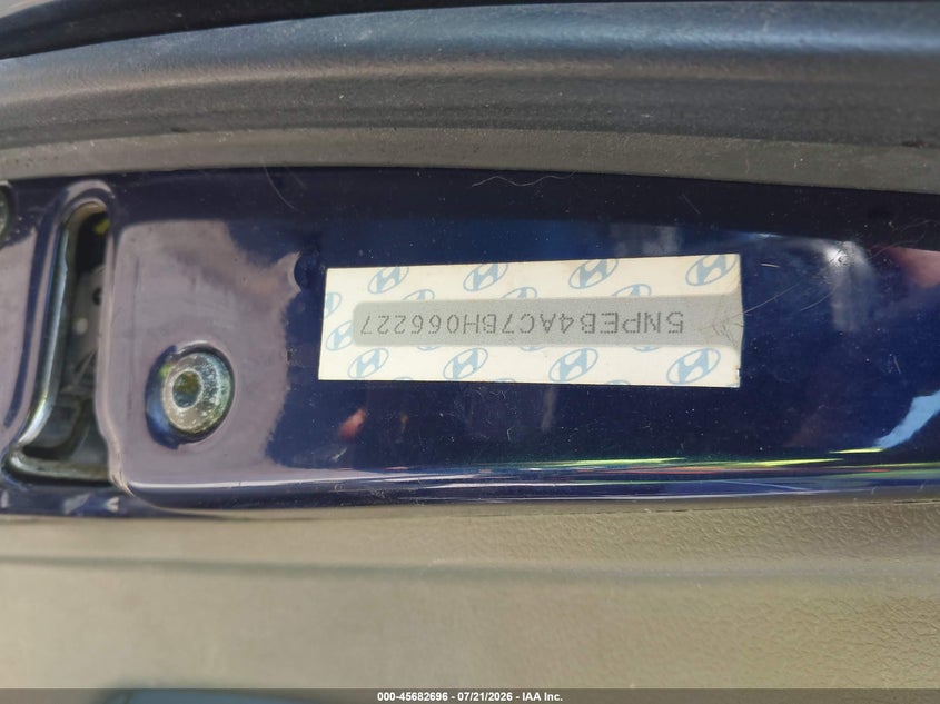 2011 Hyundai Sonata VIN 5NPEB4AC7BH066227 IAAI salvage auction — LEFT FRONT, Clear (Texas), sold $750 on 2026-08-22 (photo 9)