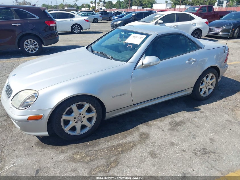 2003 Mercedes-benz Slk-class VIN WDBKK49F23F289917 IAAI salvage auction — MECHANICAL, Clear - Dealer Only (California), sold $200 on 2026-07-28 (photo 2)