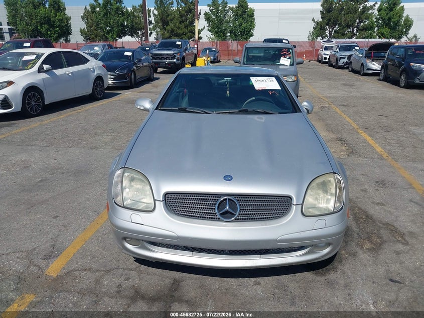 2003 Mercedes-benz Slk-class VIN WDBKK49F23F289917 IAAI salvage auction — MECHANICAL, Clear - Dealer Only (California), sold $200 on 2026-07-28 (photo 6)