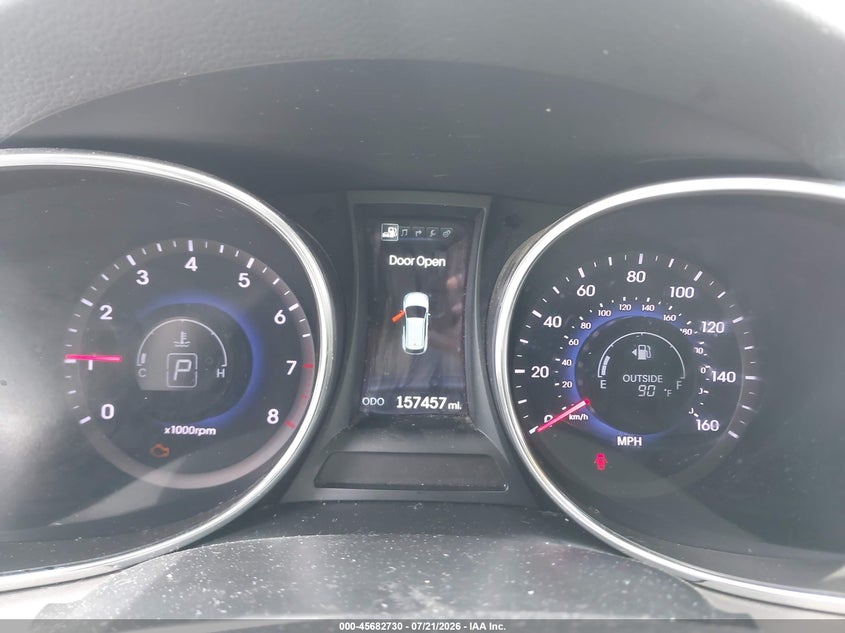 2015 Hyundai Santa fe VIN 5XYZW4LA8FG250509 IAAI salvage auction — NORMAL WEAR, Clear-Dealer Only (North Carolina), sold $25 on 2026-07-27 (photo 7)