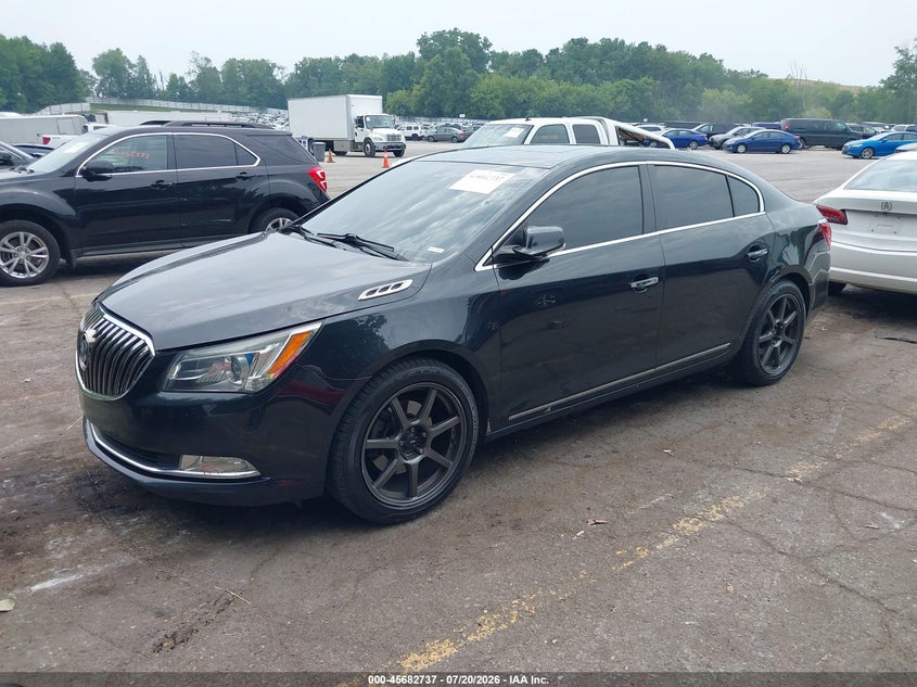 2014 Buick Lacrosse VIN 1G4GD5G3XEF131355 IAAI salvage auction — LEFT & RIGHT, Salvage Title, sold $1,250 on 2026-09-14 (photo 2)