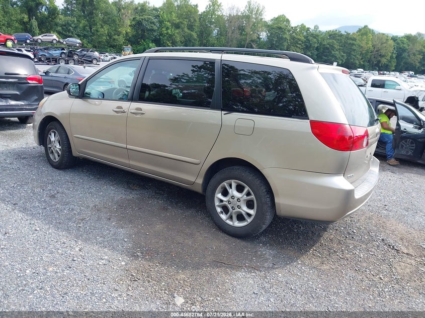 2006 Toyota Sienna VIN 5TDBA23C16S055571 IAAI salvage auction — NORMAL WEAR, Clear (Virginia), sold $100 on 2026-07-28 (photo 3)