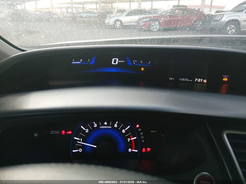 2015 Honda Civic VIN 2HGFG3B89FH507303 IAAI salvage auction — FRONT END, Wait Title, sold $1,900 on 2026-08-02 (photo 7)