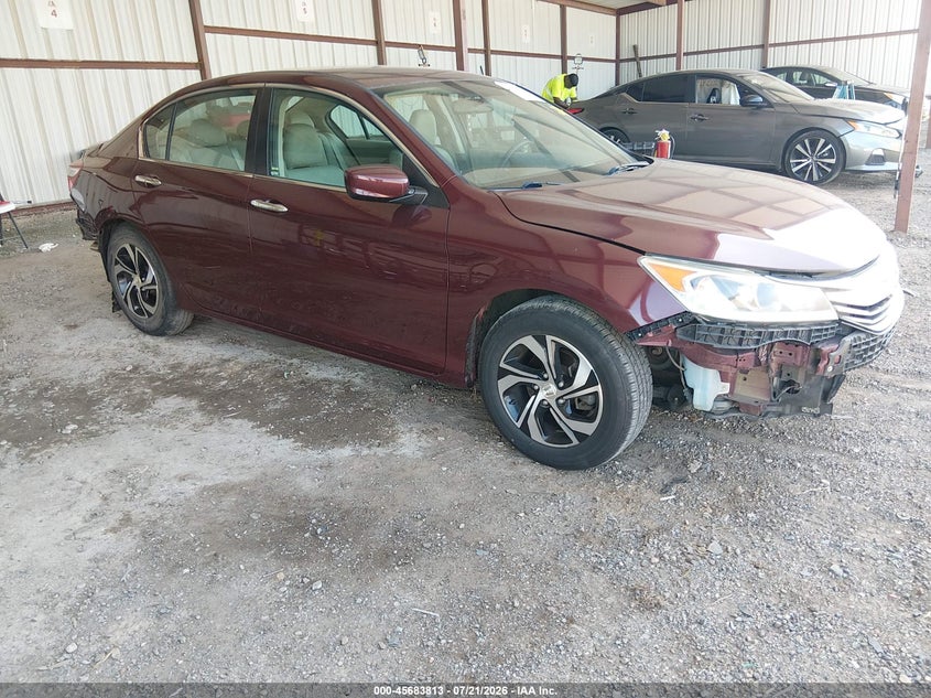 2017 Honda Accord VIN 1HGCR2F34HA302902 IAAI salvage auction — FRONT & REAR, Salvage Title, sold $2,800 on 2026-07-31 (photo 1)