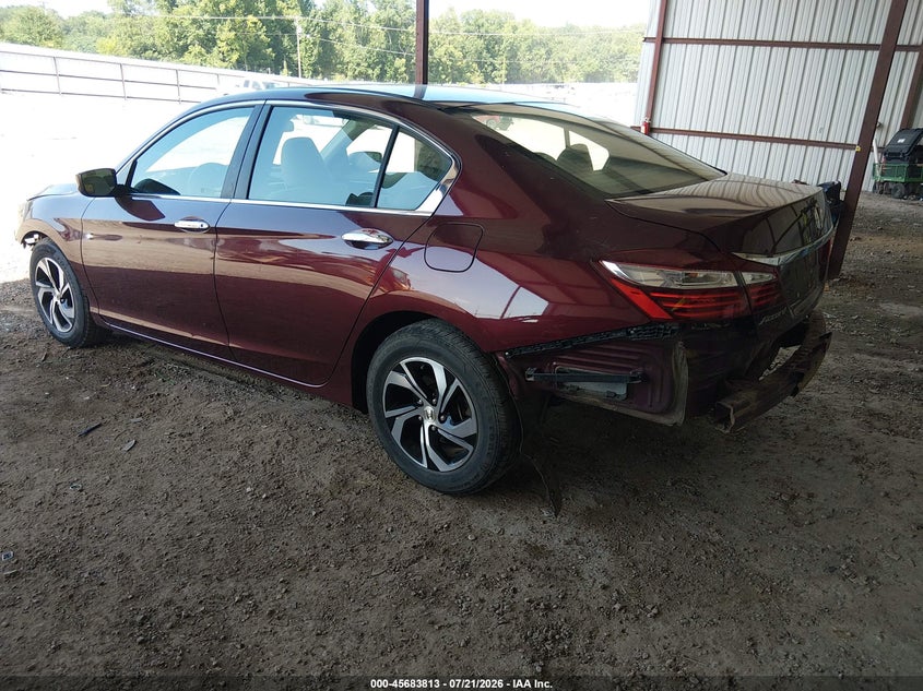 2017 Honda Accord VIN 1HGCR2F34HA302902 IAAI salvage auction — FRONT & REAR, Salvage Title, sold $2,800 on 2026-07-31 (photo 3)