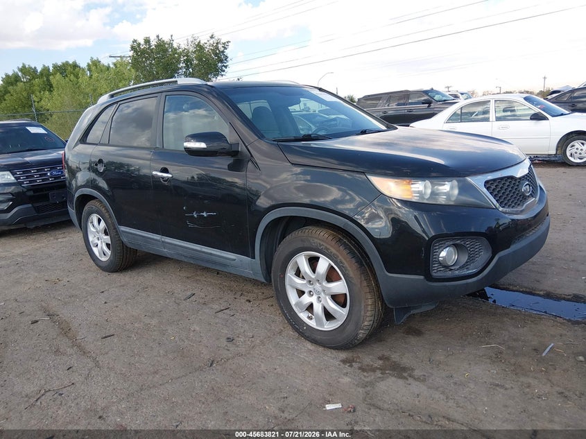 2012 Kia Sorento VIN 5XYKT3A65CG239028 IAAI salvage auction — NORMAL WEAR, Clear (New Mexico), sold $25 on 2026-07-29 (photo 1)