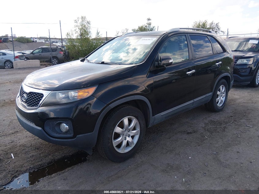 2012 Kia Sorento VIN 5XYKT3A65CG239028 IAAI salvage auction — NORMAL WEAR, Clear (New Mexico), sold $25 on 2026-07-29 (photo 2)