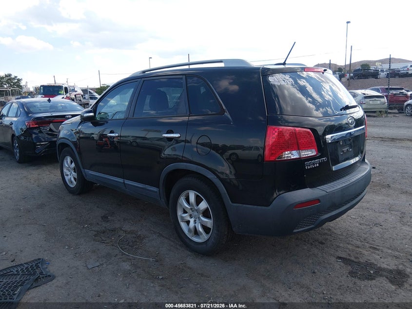 2012 Kia Sorento VIN 5XYKT3A65CG239028 IAAI salvage auction — NORMAL WEAR, Clear (New Mexico), sold $25 on 2026-07-29 (photo 3)