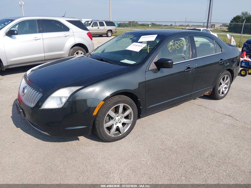 2010 Mercury Milan VIN 3MEHM0JG2AR630380 IAAI salvage auction — NORMAL WEAR, Clear (Kansas), sold $175 on 2026-07-30 (photo 2)