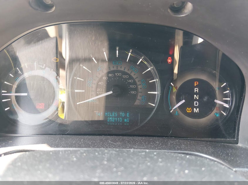 2010 Mercury Milan VIN 3MEHM0JG2AR630380 IAAI salvage auction — NORMAL WEAR, Clear (Kansas), sold $175 on 2026-07-30 (photo 7)