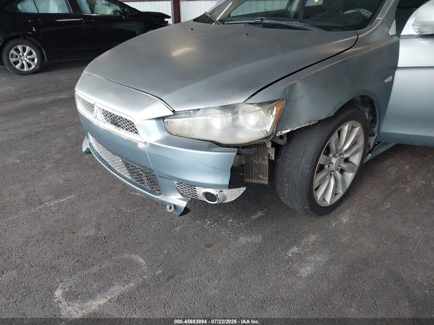 2008 Mitsubishi Lancer VIN JA3AU86UX8U045015 IAAI salvage auction — FRONT END, Clear (Georgia), sold $25 on 2026-07-28 (photo 6)