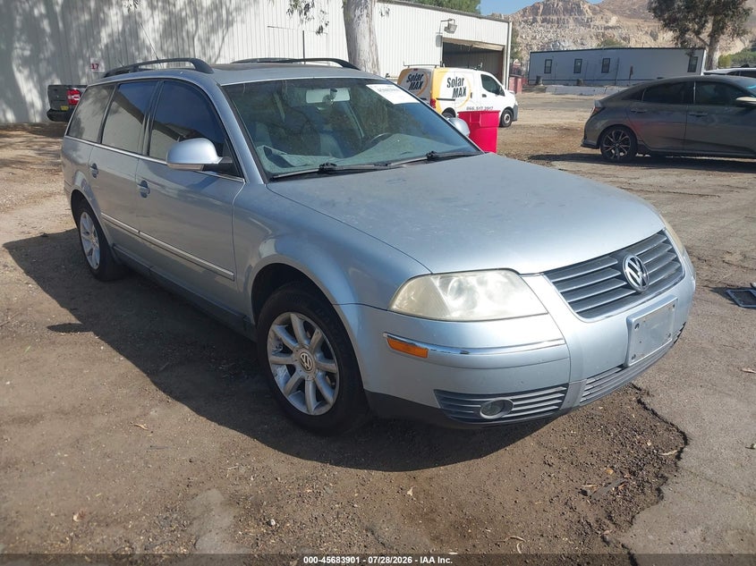 2004 Volkswagen Passat VIN WVWVD63B04E188411 IAAI salvage auction — NORMAL WEAR, App For Dup Clear (California), sold $250 on 2026-08-04 (photo 1)