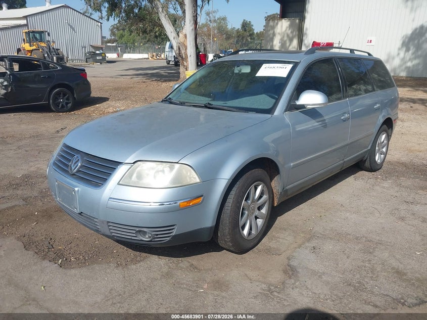 2004 Volkswagen Passat VIN WVWVD63B04E188411 IAAI salvage auction — NORMAL WEAR, App For Dup Clear (California), sold $250 on 2026-08-04 (photo 2)