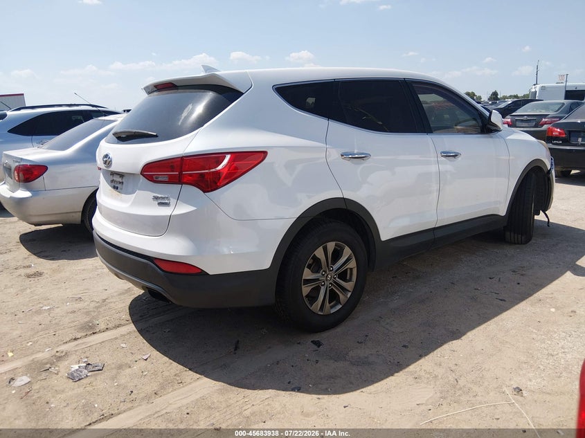2014 Hyundai Santa fe VIN 5XYZTDLB3EG175685 IAAI salvage auction — NORMAL WEAR, Original (Texas), sold $25 on 2026-07-28 (photo 4)