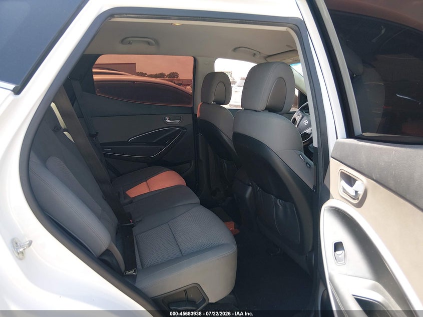 2014 Hyundai Santa fe VIN 5XYZTDLB3EG175685 IAAI salvage auction — NORMAL WEAR, Original (Texas), sold $25 on 2026-07-28 (photo 8)