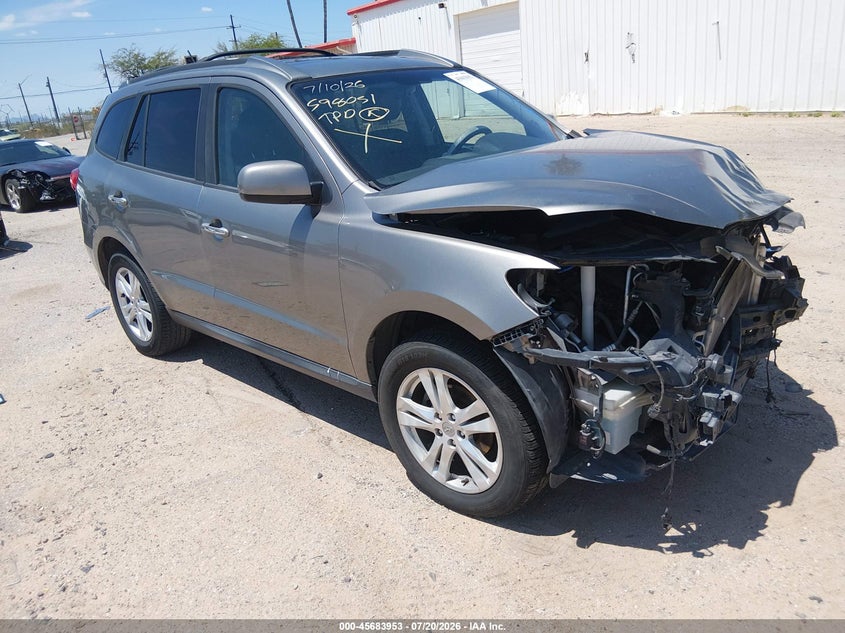 2011 Hyundai Santa fe VIN 5XYZK4AG8BG082013 IAAI salvage auction — FRONT END, Salvage (Arizona), sold $650 on 2026-08-01 (photo 1)