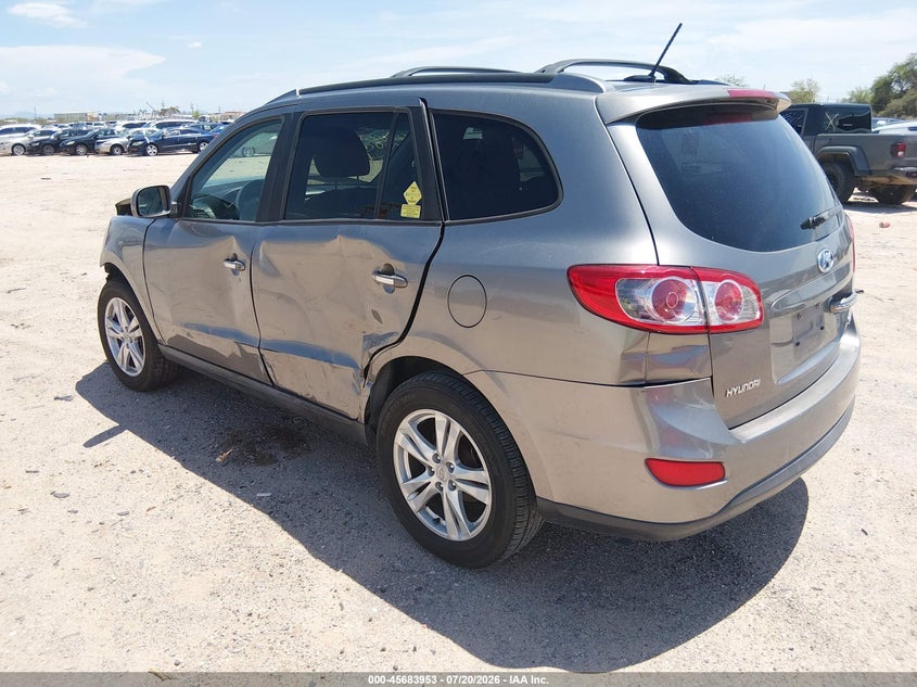 2011 Hyundai Santa fe VIN 5XYZK4AG8BG082013 IAAI salvage auction — FRONT END, Salvage (Arizona), sold $650 on 2026-08-01 (photo 3)