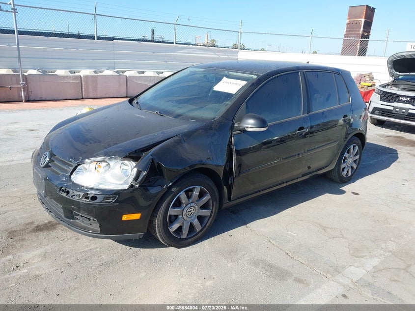 2006 Volkswagen Rabbit VIN WVWDS71KX6W200958 IAAI salvage auction — FRONT END, Salvage (California), sold $625 on 2026-08-09 (photo 2)
