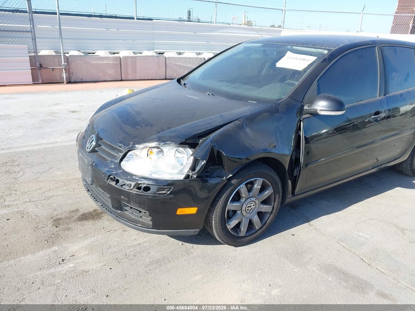 2006 Volkswagen Rabbit VIN WVWDS71KX6W200958 IAAI salvage auction — FRONT END, Salvage (California), sold $625 on 2026-08-09 (photo 6)