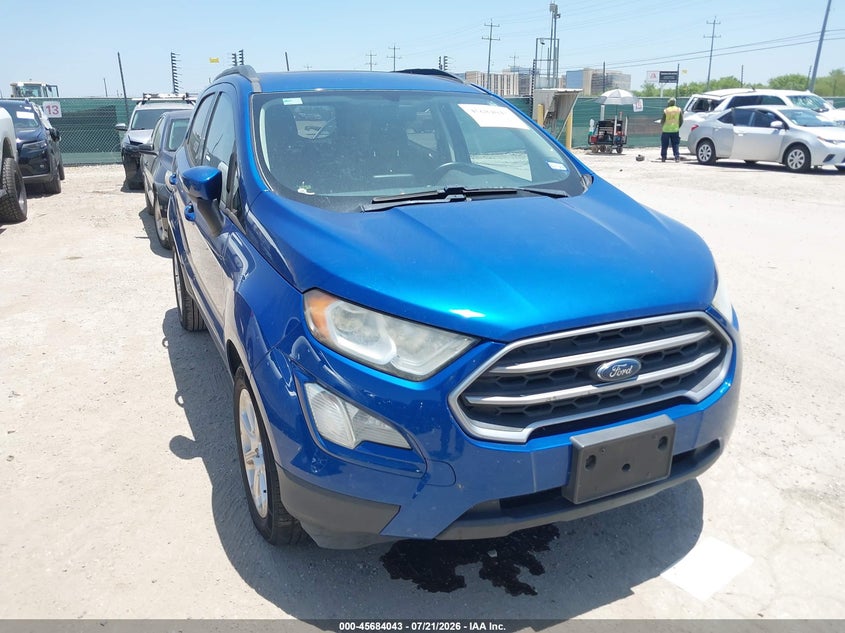 2018 Ford Ecosport VIN MAJ3P1TE0JC158902 IAAI salvage auction — NORMAL WEAR, Original (Texas), sold $25 on 2026-07-29 (photo 6)
