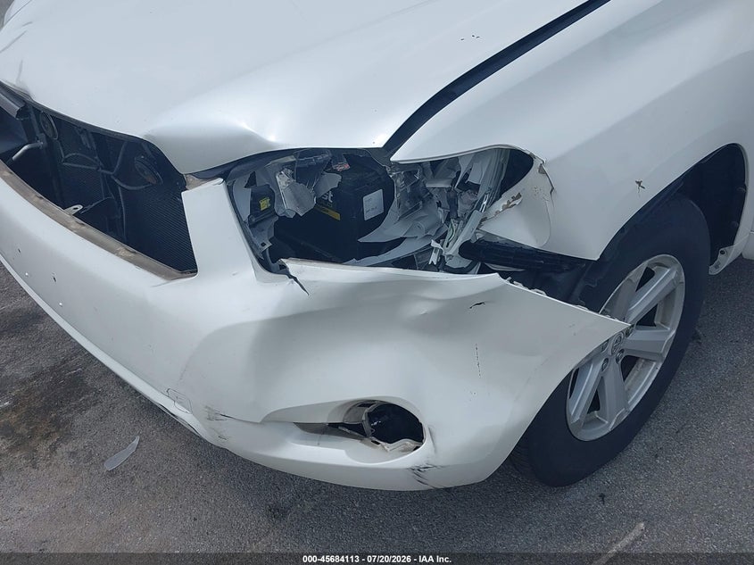 2010 Toyota Highlander VIN 5TDZK3EH9AS003091 IAAI salvage auction — NORMAL WEAR, Clear (Indiana), sold $1,850 on 2026-07-31 (photo 6)