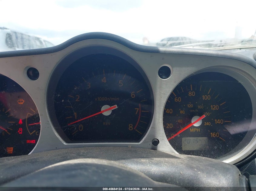 2003 Nissan 350z VIN JN1AZ34D83T101821 IAAI salvage auction — NORMAL WEAR, Clear (Tennessee), sold $275 on 2026-07-29 (photo 7)