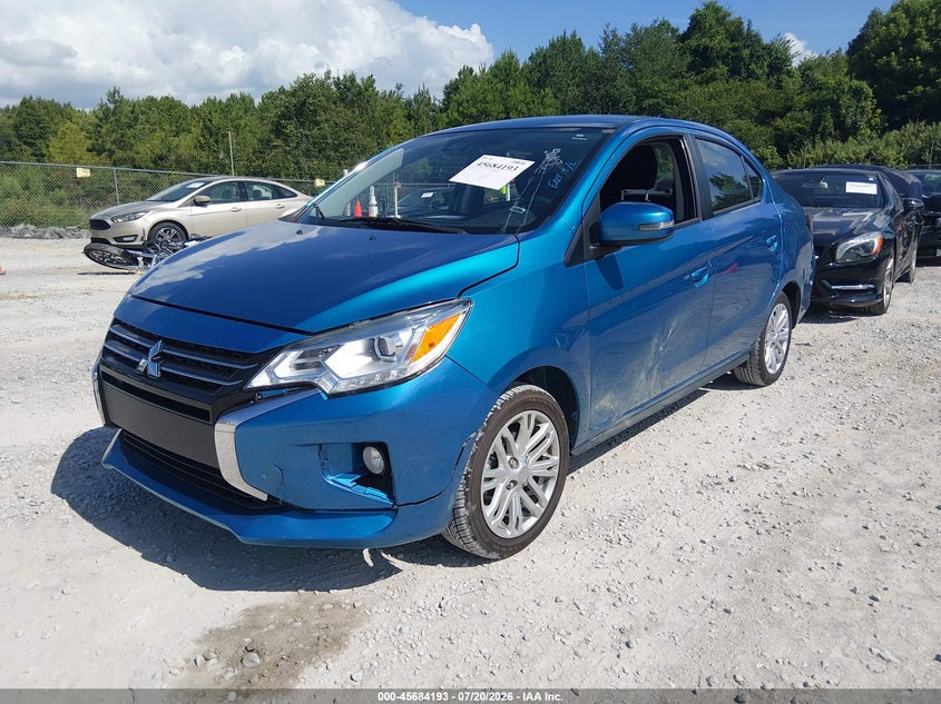 2024 Mitsubishi Mirage VIN ML32FVFJXRHF19338 IAAI salvage auction — FRONT END, Enterprise Vehicles Clear Only (Georgia), sold $1,250 on 2026-07-22 (photo 2)