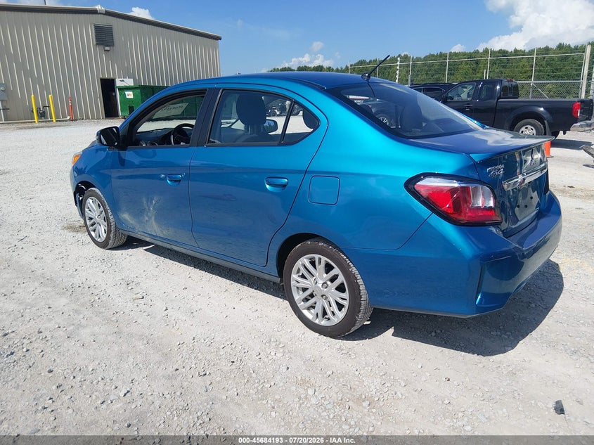2024 Mitsubishi Mirage VIN ML32FVFJXRHF19338 IAAI salvage auction — FRONT END, Enterprise Vehicles Clear Only (Georgia), sold $1,250 on 2026-07-22 (photo 3)