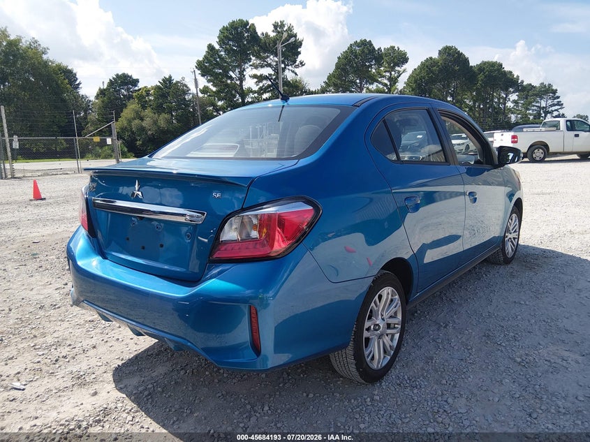 2024 Mitsubishi Mirage VIN ML32FVFJXRHF19338 IAAI salvage auction — FRONT END, Enterprise Vehicles Clear Only (Georgia), sold $1,250 on 2026-07-22 (photo 4)