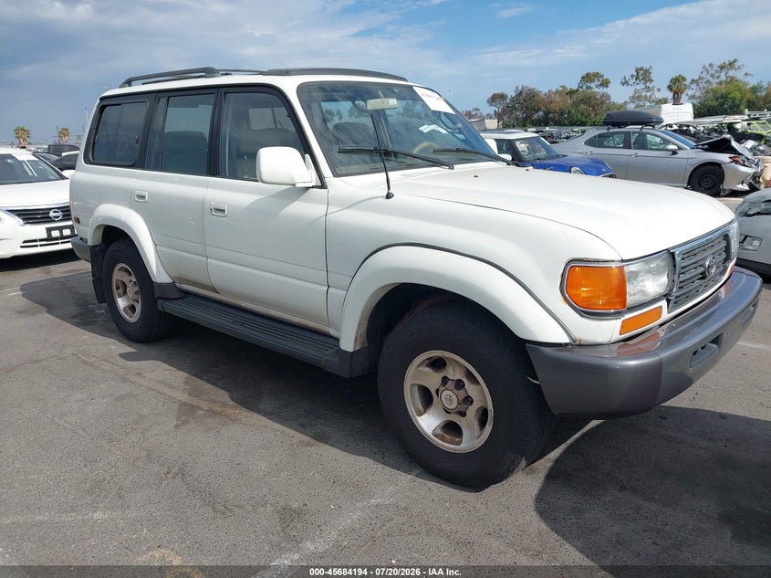 1997 Toyota Land cruiser VIN JT3HJ85J9V0166206 IAAI salvage auction — NORMAL WEAR, Clear - Dealer Only (California), sold $2,550 on 2026-07-23 (photo 1)
