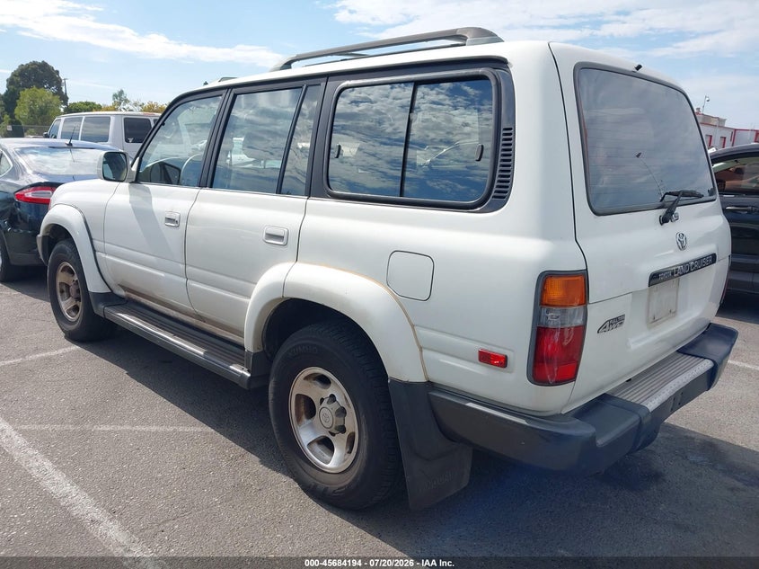 1997 Toyota Land cruiser VIN JT3HJ85J9V0166206 IAAI salvage auction — NORMAL WEAR, Clear - Dealer Only (California), sold $2,550 on 2026-07-23 (photo 3)