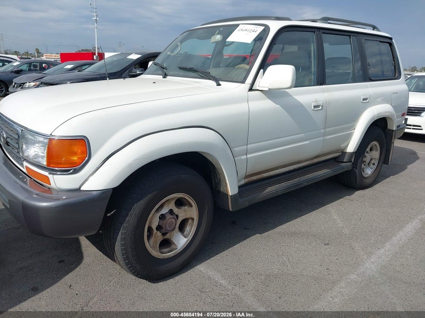 1997 Toyota Land cruiser VIN JT3HJ85J9V0166206 IAAI salvage auction — NORMAL WEAR, Clear - Dealer Only (California), sold $2,550 on 2026-07-23 (photo 6)