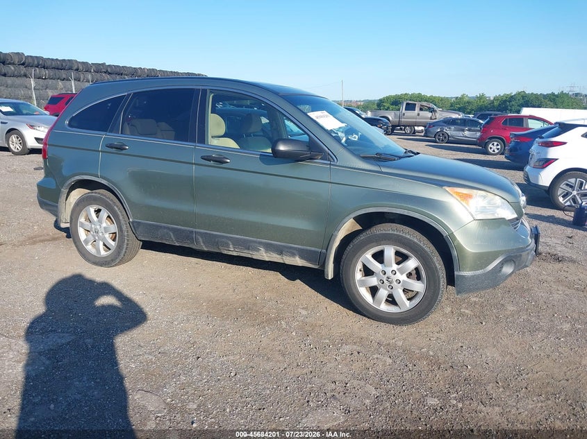 2007 Honda Cr-v VIN JHLRE48507C060033 IAAI salvage auction — FRONT END, Salvage (Pennsylvania), sold $975 on 2026-08-02 (photo 1)