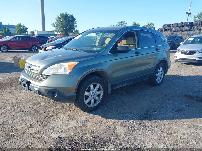 2007 Honda Cr-v VIN JHLRE48507C060033 IAAI salvage auction — FRONT END, Salvage (Pennsylvania), sold $975 on 2026-08-02 (photo 2)
