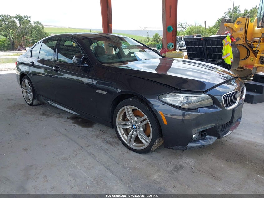 2014 BMW 5 series VIN WBA5B3C55ED539140 IAAI salvage auction — NORMAL WEAR, Clear (New York), sold $675 on 2026-07-28 (photo 1)