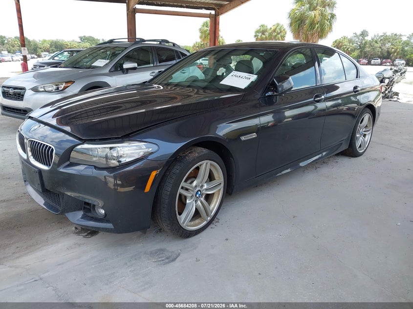 2014 BMW 5 series VIN WBA5B3C55ED539140 IAAI salvage auction — NORMAL WEAR, Clear (New York), sold $675 on 2026-07-28 (photo 2)