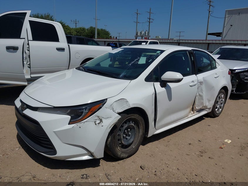 2025 Toyota Corolla VIN 5YFB4MDE8SP255871 IAAI salvage auction — LEFT SIDE, Salvage Title, sold $25 on 2026-07-30 (photo 2)